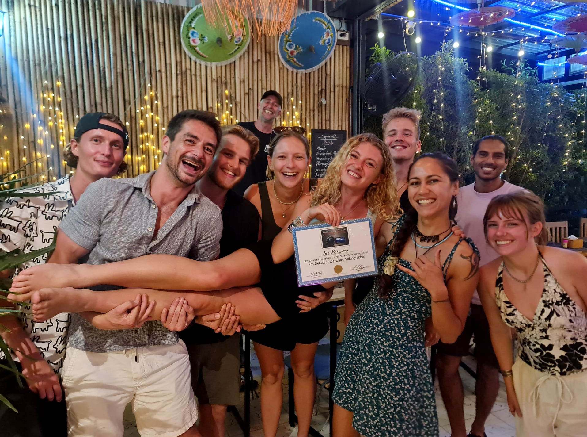Koh Tao ProPhoto team, Sairee studio, Koh Tao
